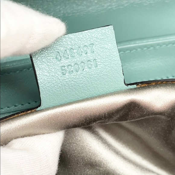 Gucci Limited Edition GG Marmont Sequins Pastel Crossbody Bag - Picture 7 of 12